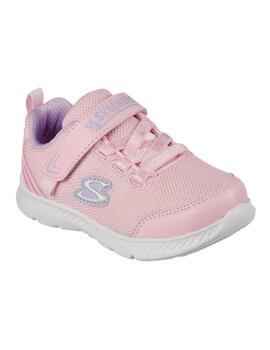 Zapatillas skechers comfy flex 2.0 happy stride rosa de bebé