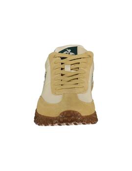 Zapatillas le coq sportif veloce I beige verde de hombre.