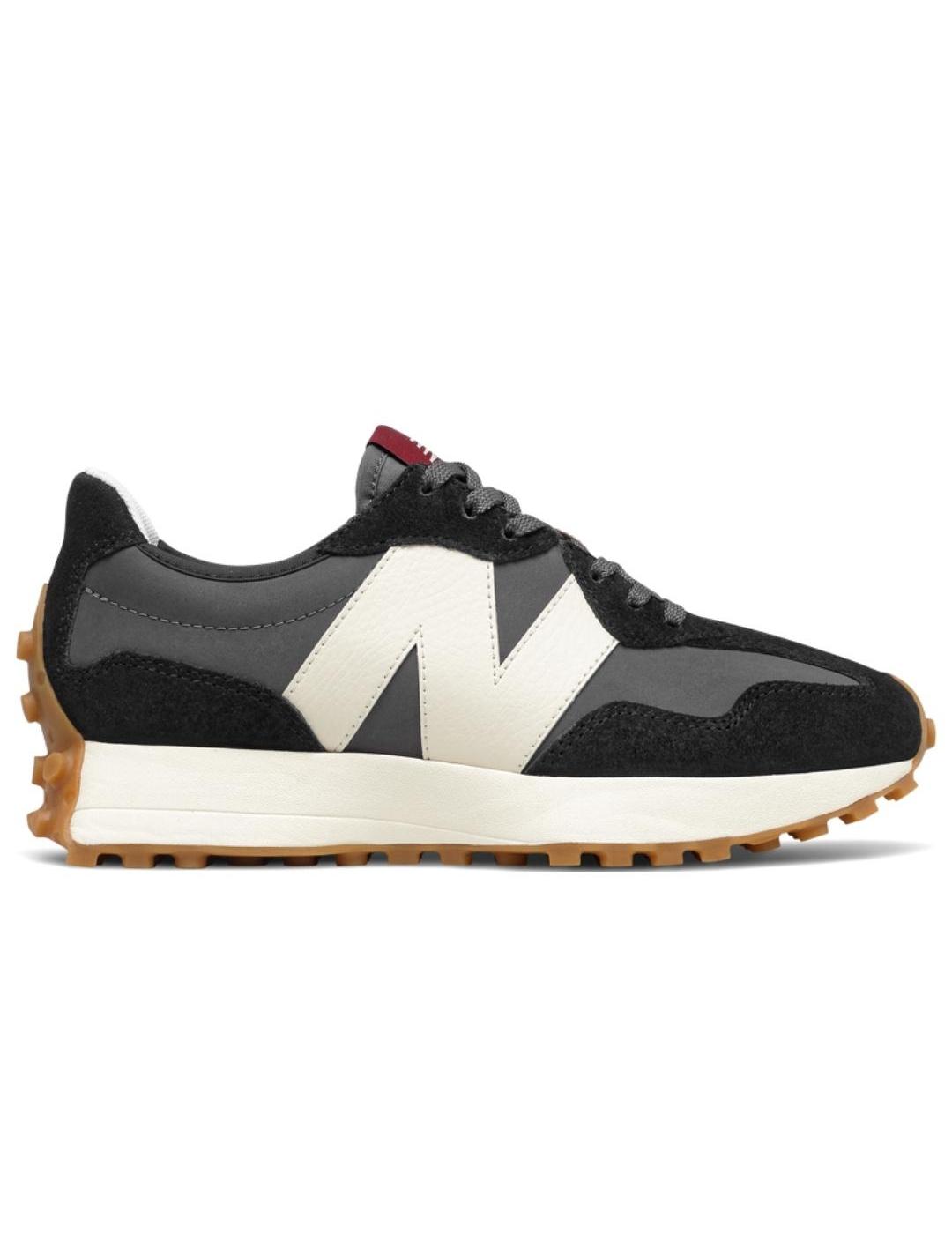 Zapatillas new balance ws327kc negro blanco de mujer.