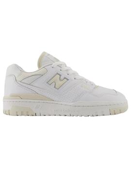 Zapatillas new balance bbw550bk blanco beige de mujer.