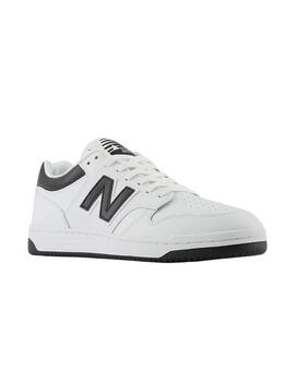 Zapatillas new balance bb480lbk blanco negro unisex.