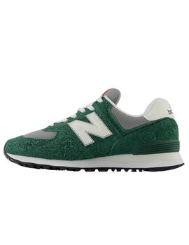 Zapatillas new balance u574gnh verde de hombre.