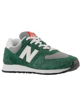 Zapatillas new balance u574gnh verde de hombre.