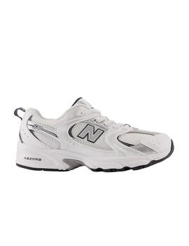 Zapatillas new balance pz530sb1 bungee blanco plata de niño.