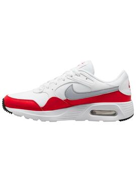 Zapatillas nike air max sc blanco rojo de hombre.