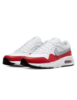 Zapatillas nike air max sc blanco rojo de hombre.