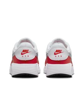 Zapatillas nike air max sc blanco rojo de hombre.