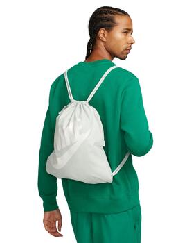 gymsack nike heritage azul claro unisex.