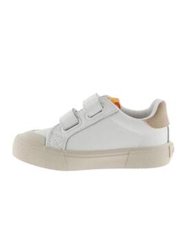 Zapatillas victoria tribu blanco marino de niño.