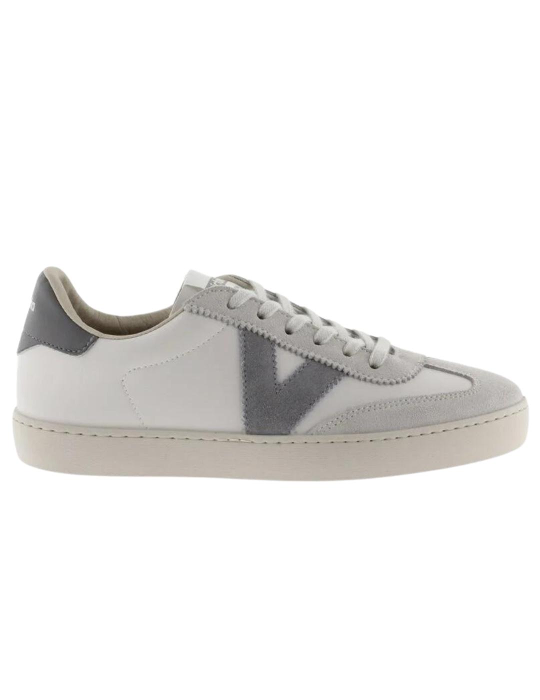 Zapatillas victoria victoria basket berlin blanco gris.