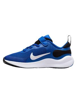 Zapatillas nike revolution 7 psv azul de niño.