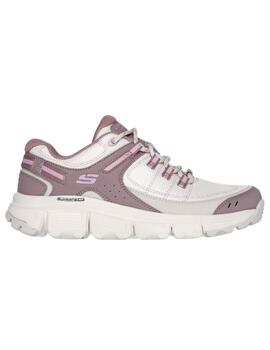 Zapatillas skechers summitsAT beige malva de mujer.