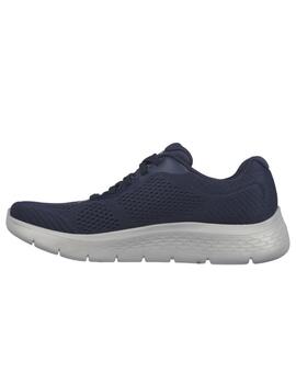 Zapatillas skechers go walk flex remark azul de hombre.