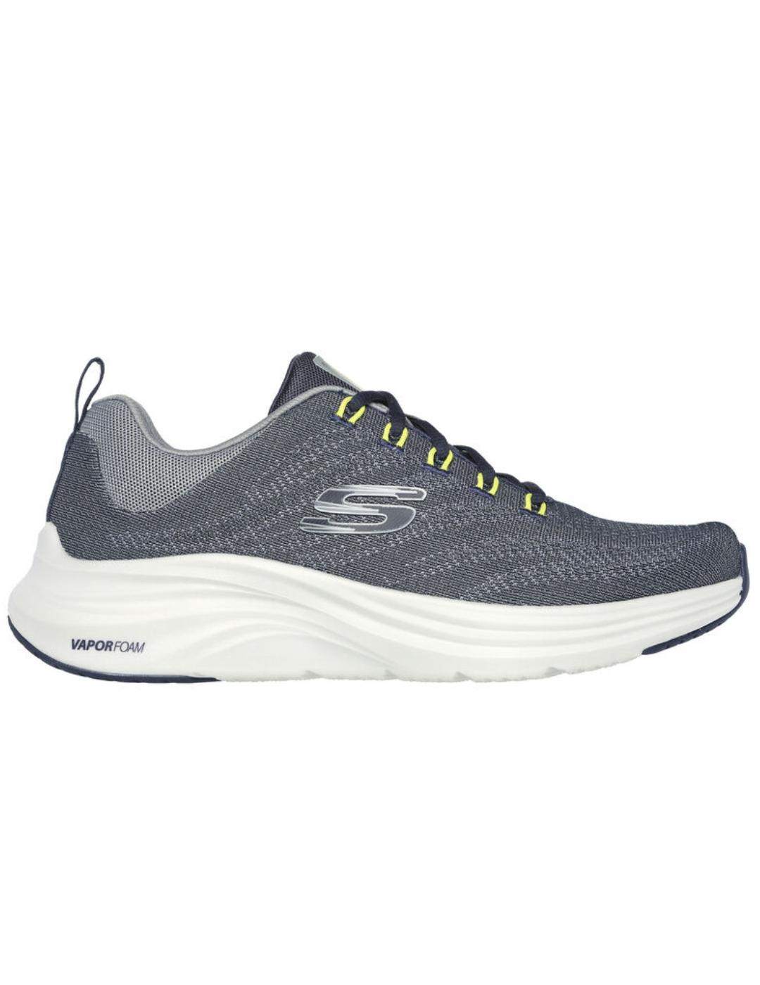 Zapatillas skechers vapor foam varien azul de hombre.