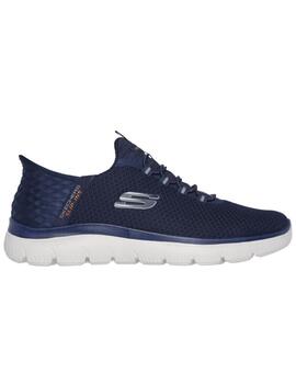 Zapatillas skechers slip-ins summits marino de hombre.