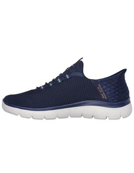 Zapatillas skechers slip-ins summits marino de hombre.