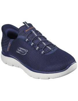 Zapatillas skechers slip-ins summits marino de hombre.