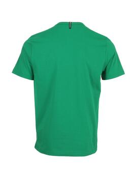 Camiseta le coq sportif essential ss nº4 verde de hombre.