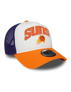 gorra new era nba retro phoenix suns naranja de hombre.