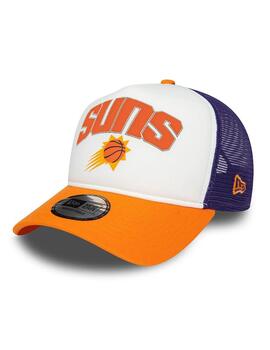 gorra new era nba retro phoenix suns naranja de hombre.