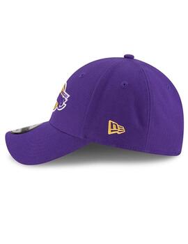 gorra oficial new era lakers violeta de hombre.