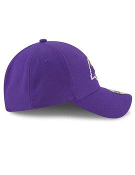 gorra oficial new era lakers violeta de hombre.