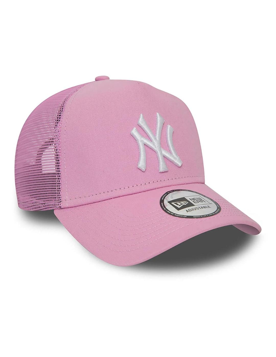 gorra new era new york yankees league rosa de hombre.