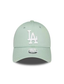 gorra new era  LA Dodgers ess verde menta de mujer.
