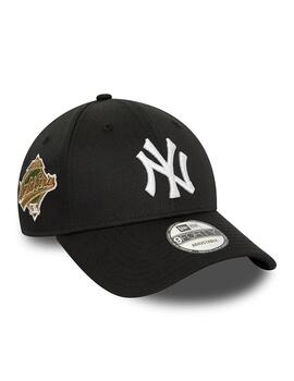 gorra new era neyyan world series patch negro de hombre.