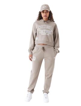 pantalon new era joggers arch wordmark marron de mujer.