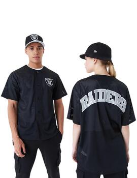 camiseta new era mesh las vegas riders negro unisex.