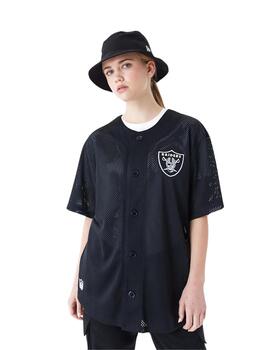 camiseta new era mesh las vegas riders negro unisex.