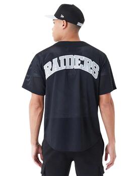 camiseta new era mesh las vegas riders negro unisex.