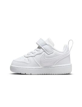 Zapatillas nike court borough recraft low blanco de bebé.