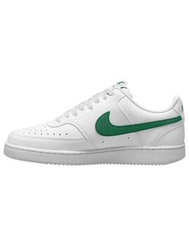 Zapatillas nike court vision blanco verde de hombre.