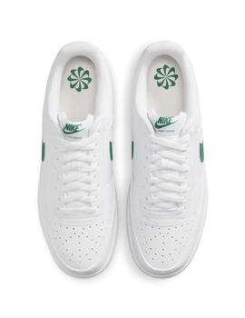 Zapatillas nike court vision blanco verde de hombre.