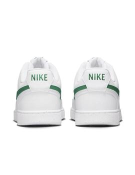 Zapatillas nike court vision blanco verde de hombre.