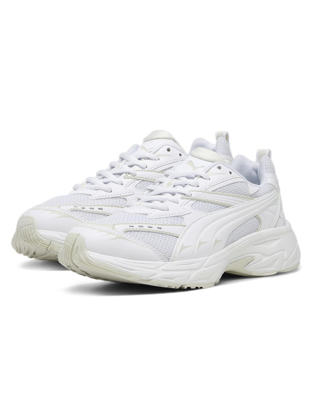 Zapatillas puma morphic blanco de hombre.