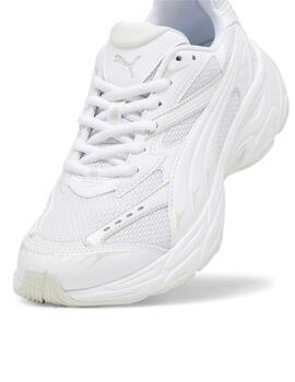 Zapatillas puma morphic blanco de hombre.