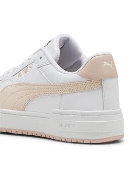 Zapatillas puma ca pro classic blanco rosa de mujer.