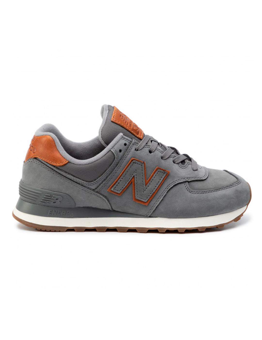 Zapatillas de Hombre New Balance ML574NBA GRIS