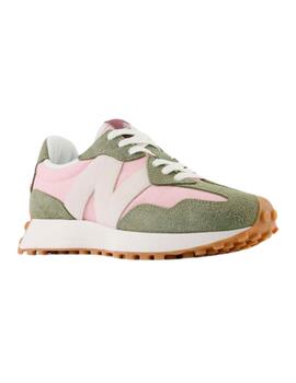 Zapatillas new balance ws327ft rosa verde de mujer.