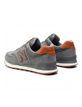 Zapatillas de Hombre New Balance ML574NBA GRIS