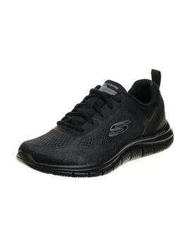 Zapatillas skechers track broader negro de hombre.