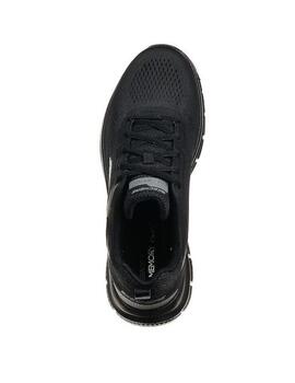 Zapatillas skechers track broader negro de hombre.