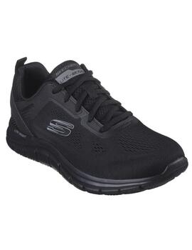 Zapatillas skechers track broader negro de hombre.