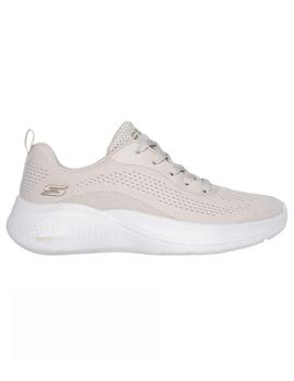 Zapatillas skechers bobs infinity natural de mujer.