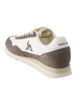 Zapatillas le coq sportif astra 2w blanco gris de mujer.