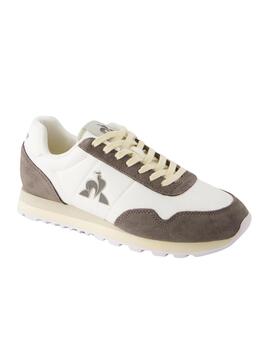 Zapatillas le coq sportif astra 2w blanco gris de mujer.