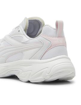 Zapatillas puma morphic queen gris rosa de mujer.